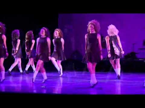TRINITY IRISH DANCE COMPANY performing live in Boston January, 2016