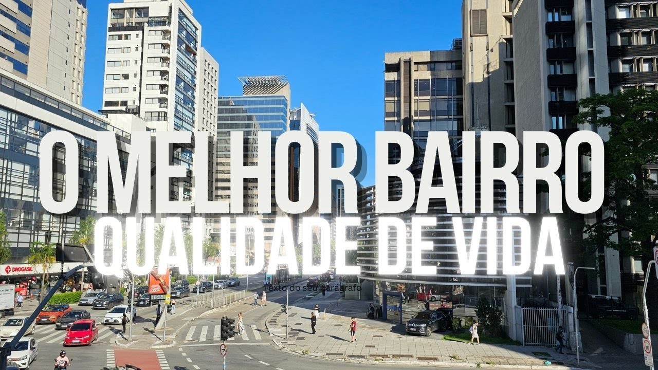 O MELHOR BAIRRO DE SÃO PAULO!? | Infraestrutura, Qualidade de Vida, Bares e Baladas