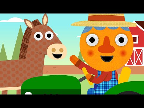Old MacDonald | Animals Guessing Game! | Noodle & Pals - YouTube