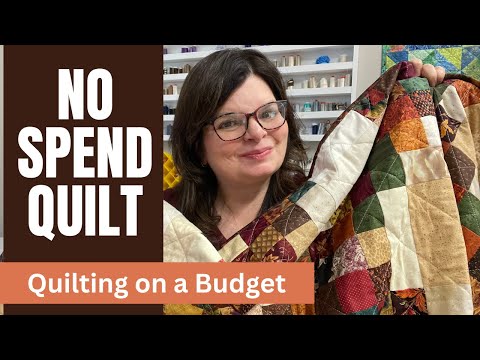 Scrap Quilt Challenge: Let's Make A No Spend Quilt!