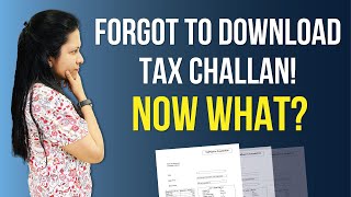 How to Download Challan for Direct Tax Paid | Download Direct Tax Challan |