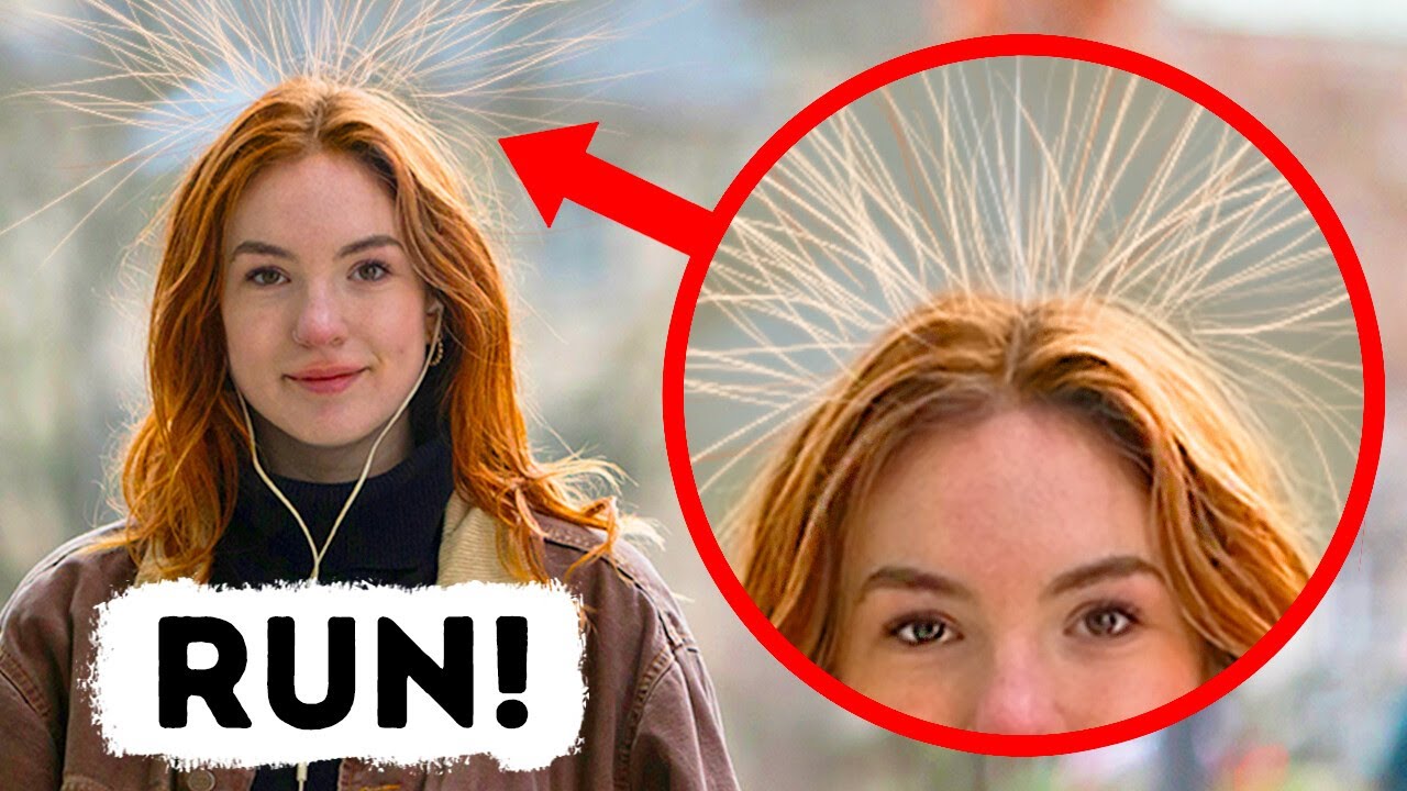 Hair Stands Like This? Find Shelter ASAP + Other Danger Signs