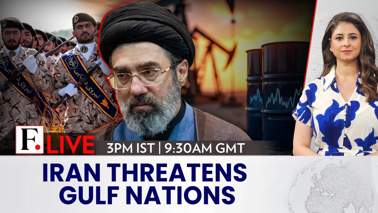 LIVE: Iran Threatens Gulf Nations' Oil Production If Territory Used for US Strikes | Firstpost Live