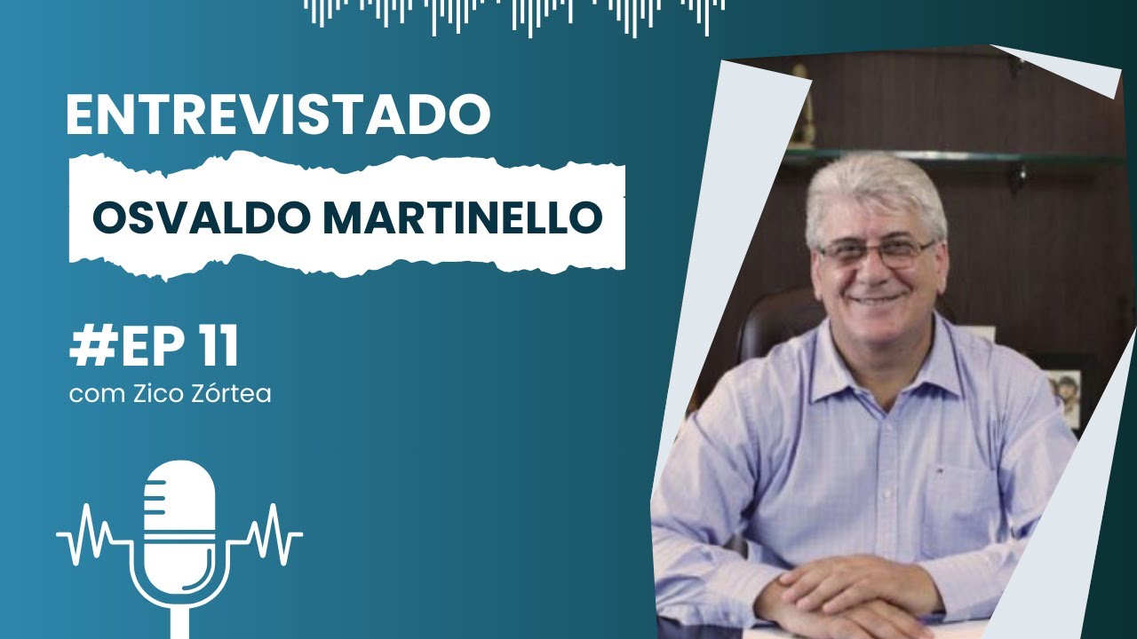 ENTREVISTA COM O CONVIDADO OSVALDO MARTINELLO NO PROGRAMA ESPAÇO ABERTO - EP: 11