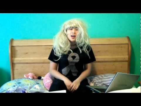 PARODY Asians in the Library - Racist UCLA Girl going wild on Asians