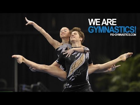 2012 Acrobatic Gymnastics Worlds LAKE BUENA VISTA - Mixed Pair Final - We are Gymnastics!