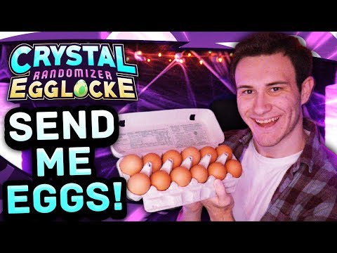 SEND ME EGGS! | Pokémon Crystal Randomizer Egglocke w/ KingCorphish!