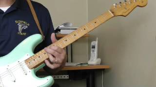 Pee Wee Crayton Guitar Lesson - "Central Avenue" Solo