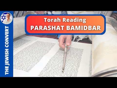 Torah Reading | Parashat BAMIDBAR in Hebrew with English Translation