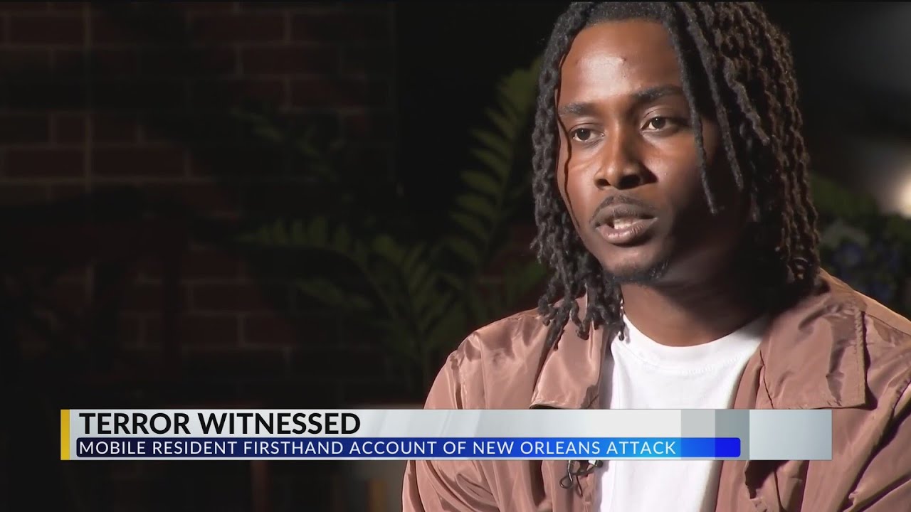 WATCH: Witness of New Year's Day attack in New Orleans speaks out