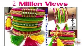 How to make silk thread bangles and sell them 100%