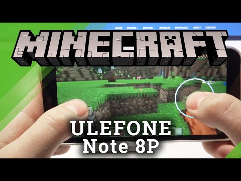 Minecraft on ULEFONE Note 8P - Gaming Quality Test