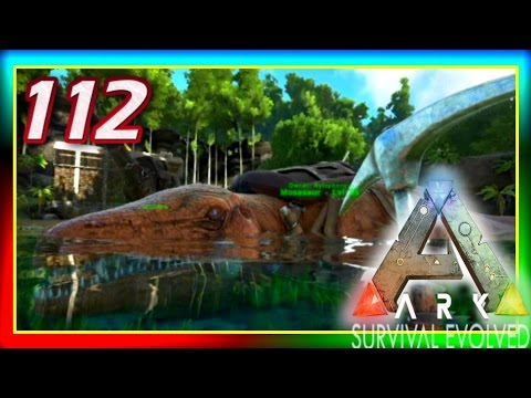 ARK: Survival Evolved - BEACHED MOSASAUR + Solar Power! - S2E112 (Modded Gameplay) w/ Xylophoney