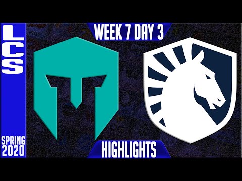 IMT vs TL Highlights | LCS SPring 2020 W7D3 | Immortals vs Team Liquid