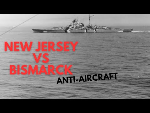 Bismarck vs New Jersey: Anti-Aircraft Battery