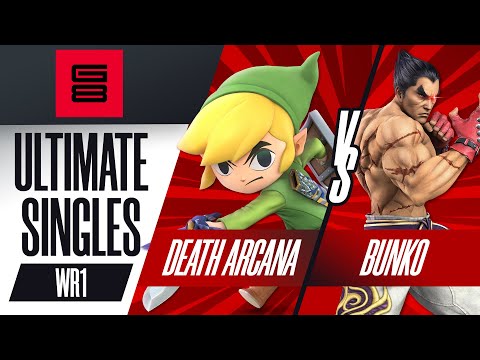 Death Arcana vs Bunko - Pools Ultimate Singles - Genesis 8 | Toon Link vs Kazuya