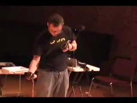 Kevin Patton Performs With Handmade Sensor Gloves