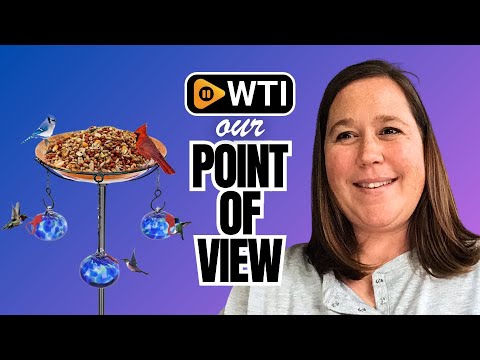 Freestanding Bird Feeders for Outdoors ＆ Bird Bath ＆ Hummingbird Feeder 3-in-1 - WTI product video review