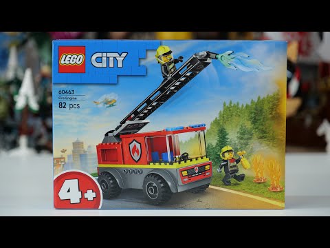 LEGO CITY Fire Engine Ladder Truck 60463 82 pcs - Image 2