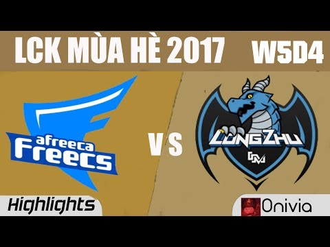 AFS vs LZ Highlights Game 1 LCK MÙA HÈ 2017