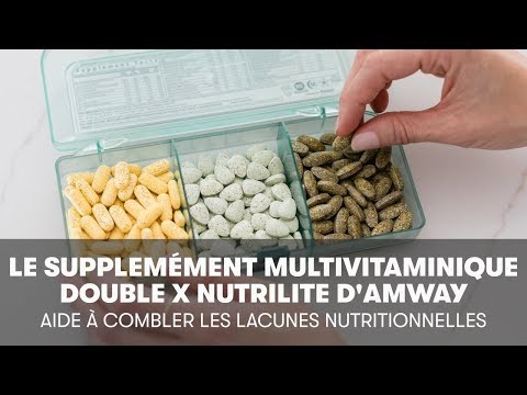 Le Supplément Multivitaminique Double X Nutrilite Aide À Combler Les Lacunes Nutritionnelles | Amway