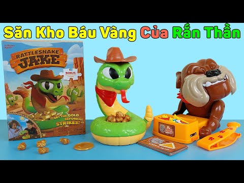 Thử Thách Săn Kho Báu Vàng Của Rắn Thần Đuôi Chuông Và Trộm Xương Chó Dữ | Mở Hộp Mua Hàng Online