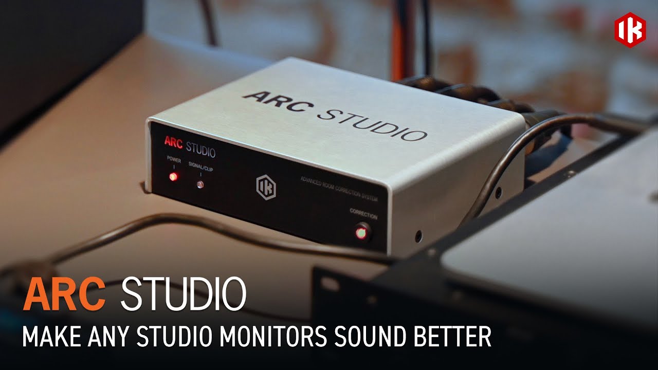 IK Multimedia Systèmes de calibration acoustique ARC Studio