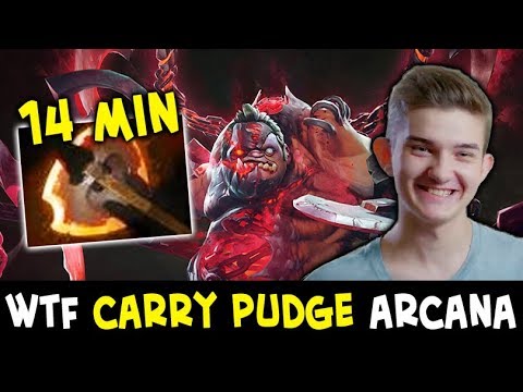 CARRY PUDGE FIRST item Battle Fury — TOP-100 RANK Alohadance + Arcana