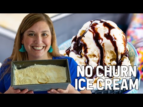 Easy No Churn Ice Cream - only 3 ingredients!