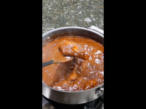 Receta de Mole de Pollo Poblano 😋