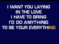 I Just Want To Be Your Everything Karoke 