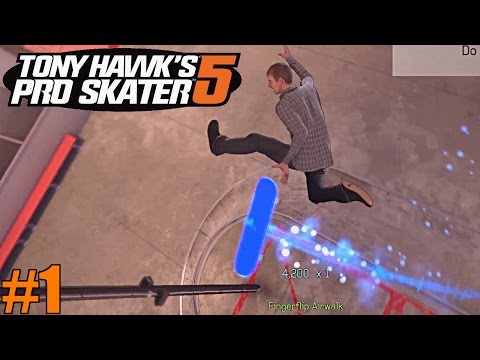 Let's Play | Tony Hawk's Pro Skater 5 | Part 1 | First 30 Minutes and Training
