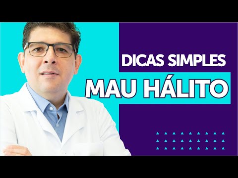 Dicas simples para acabar com o MAU HÁLITO | Dr Juliano Teles