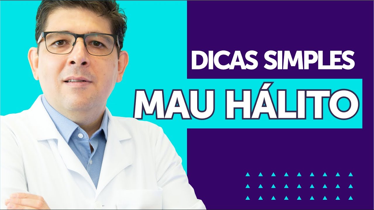 Dicas simples para acabar com o MAU HÁLITO | Dr Juliano Teles
