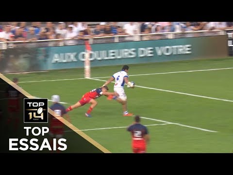 TOP Essais de la J4 – TOP 14 – Saison 2018/2019