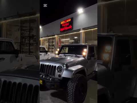 Add some lights to the Jeep | Featuring LOYO 4 inch LED Pods #shorts
