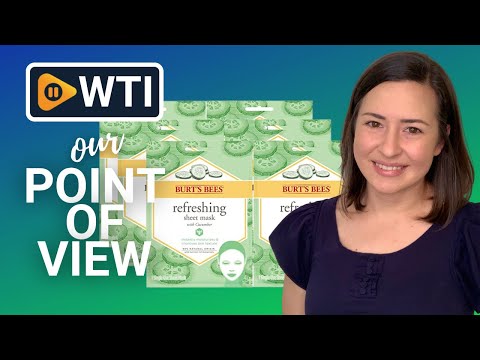 Burt's Bees Refreshing Sheet Face Mask - WTI product video review