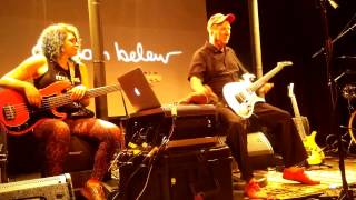 Adrian Belew Power Trio 3/7/2017 play Beat Box Guitar