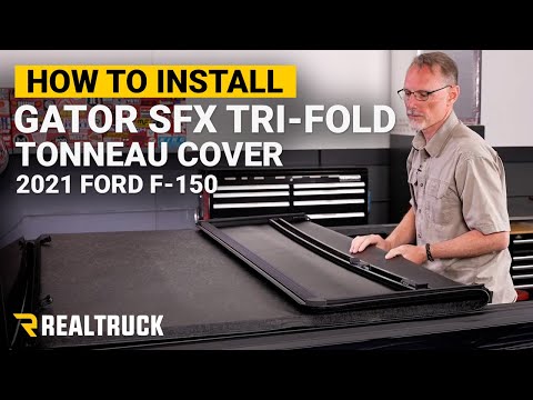 How to Install Gator SFX Tri-Fold Tonneau Cover on a 2021 Ford F-150