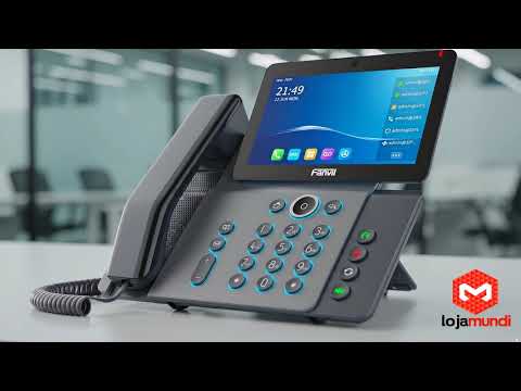Video do produto Telefone IP Fanvil V67 Vídeo Android Tela 7" Touch Wi-Fi