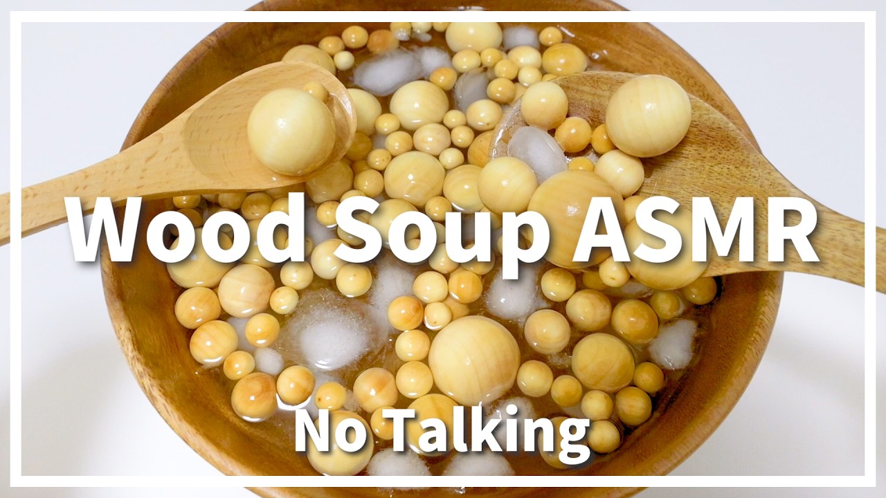 Fall Asleep Fast: Wood Soup ASMR｜Effective for Insomnia! Relaxing Wood Soup for Sleep