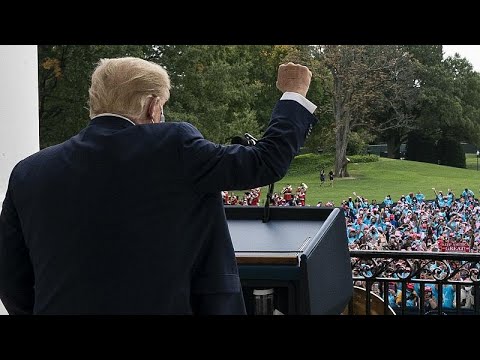 Donald Trump, plus contagieux, est de retour en campagne