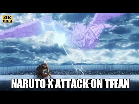 NARUTO X ATTACK ON TITAN | MINATO VS TITAN BEAST VS SASUKE FIGHT🔥