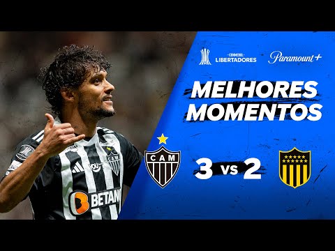 ATLÉTICO MINEIRO 3 x 2 PEÑAROL - CONMEBOL LIBERTADORES 2024 | Paramount Plus Brasil