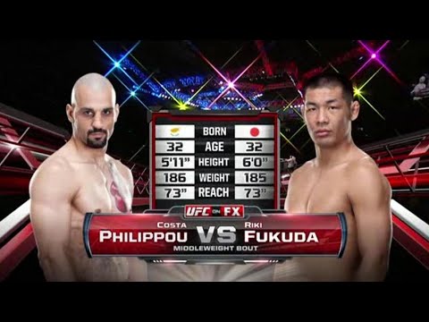 Constantinos Philippou vs Riki Fukuda full fight