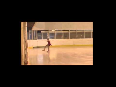 Karolina FALKEVICIUTE advanced novice girls Kaunas Ice christmas cup 2012