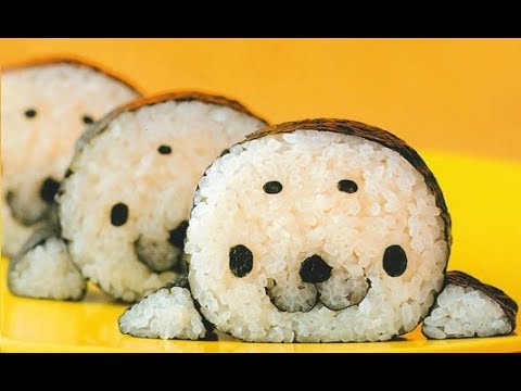 Cute And Creative Pieces Of Sushi Art Video