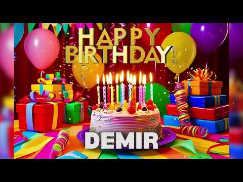 HBD DEMIR❤| BIRTHDAY COUNTDOWN| HAPPY BIRTHDAY🎂🎉🎁| WISHES | #birthdaysong #fyp  #yt #viralvideo