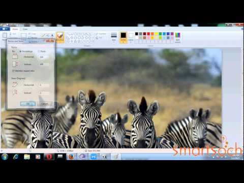 How to reduce jpeg or jpg or png image file size in paint in windows