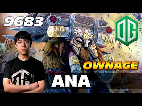 ANA Earthshaker OWNAGE | 9683 MMR Dota 2